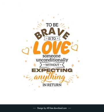 famous love quotes poster template dynamic classic texts hearts ribbon decor