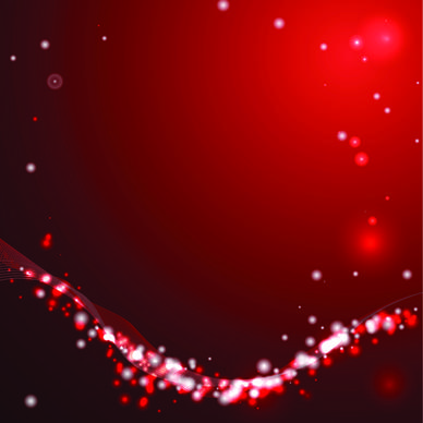 fantasy red background shiny vector set