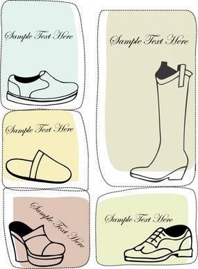 fashion boots vector illustration