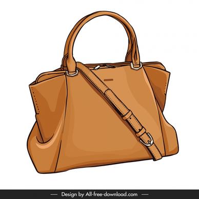 fashion handbag  template elegant luxury design 