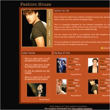 Fashion House Template