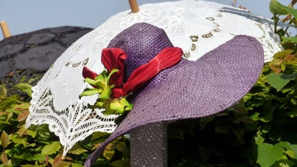 fashion sun umbrellas hat