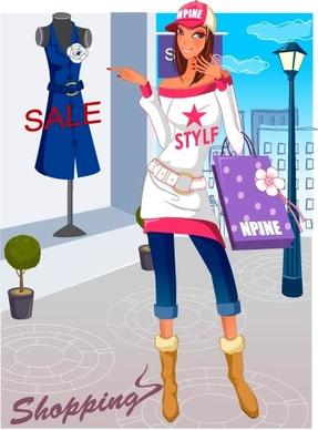fashion women shopping 17