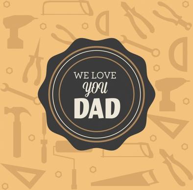 father day backdrop seal decoration vignette tools backdrop