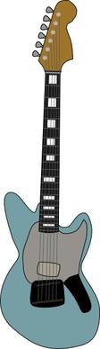 Fender Jagstang Guitar clip art