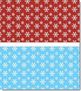 festive seamless winter vector pattern