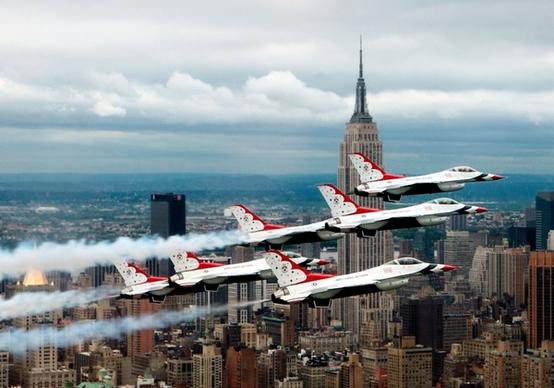 fighter jets new york fomrationsflug