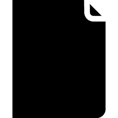 file sign icon flat silhouette sketch