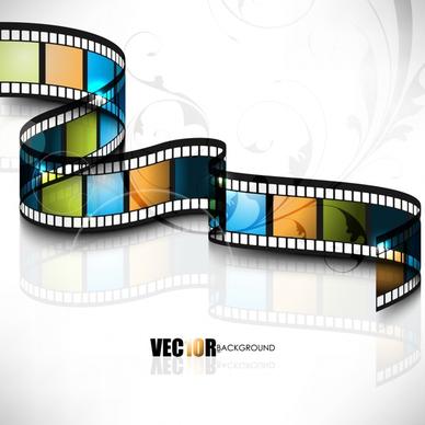 film background vector