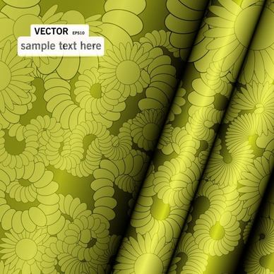 fine pattern curtains 01 vector