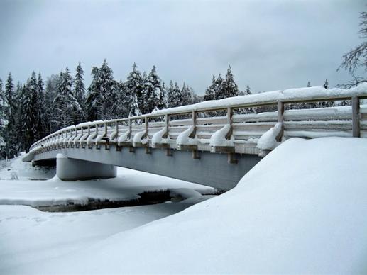 finland bridge stream