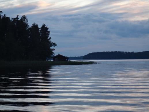 finland summer lake