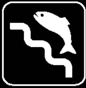 Fishing area Sign Board Vector