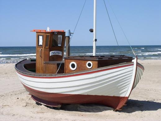 fishing boat denmark beach