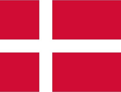 Flag Of Danmark clip art