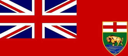 Flag Of Manitoba Canada clip art
