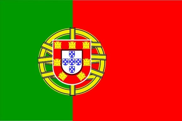 Flag Of Portugal clip art