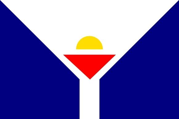 Flag Of Saint Martin clip art