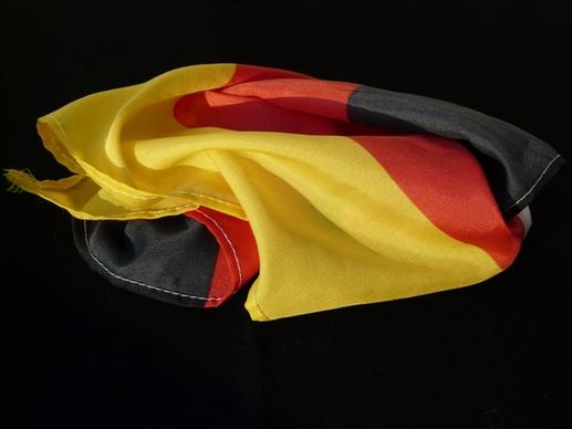 flag rumpled germany
