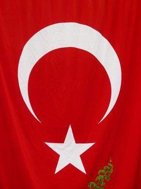 flag turkey crescent