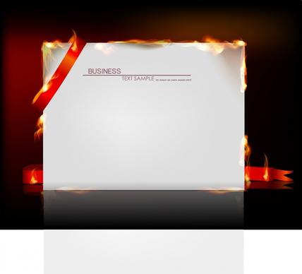 business background template burnt envelope sketch dynamic modern
