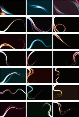 abstract background templates colored dynamic flash lines decor