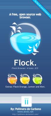 Flock Icons icons pack
