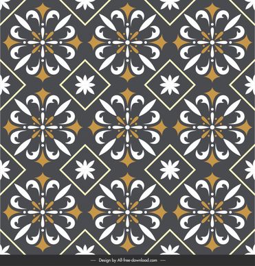 floor tile pattern template dark classical repeating symmetry