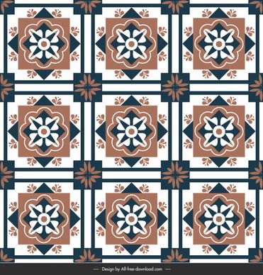 flooring tile pattern templates repeating symmetric shapes