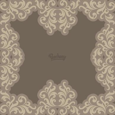 floral background in neutral tones