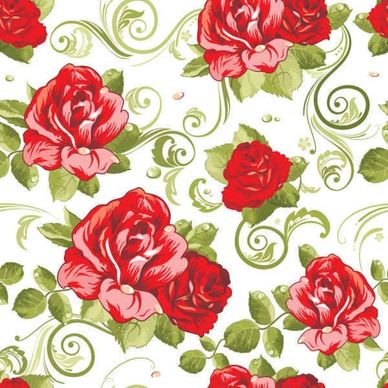 Floral seamless pattern background