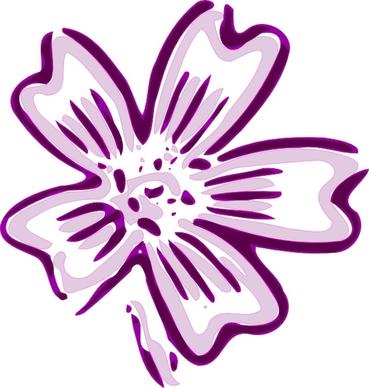 Flower Of Chicora clip art