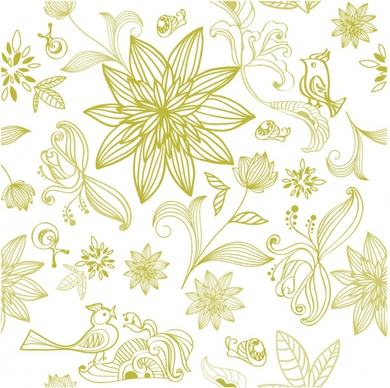 Flower pattern Background