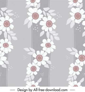 flower pattern template classical flat lissom design