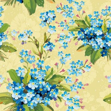 flowers background 05 vector