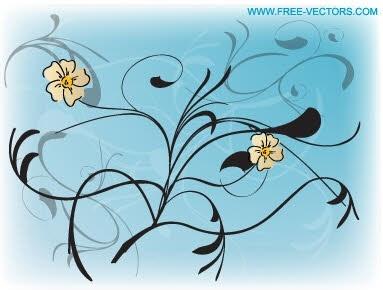Flowers free vector