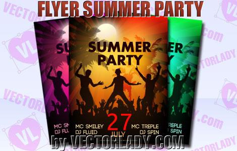 flyer summer party
