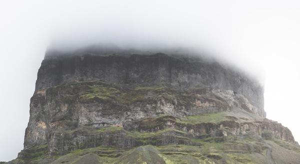 fog geology hill island landscape mist mountain
