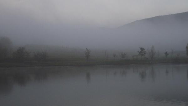 fog landscape nature