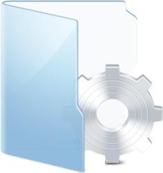 Folder Blue System