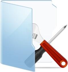 Folder Blue Tools