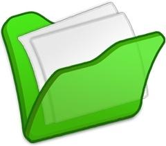Folder green mydocuments