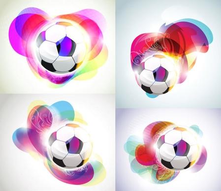 football background with the symphony of the trend vector