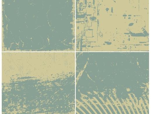abstract background sets grunge retro style