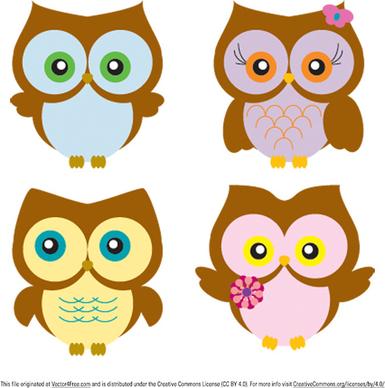 four owls