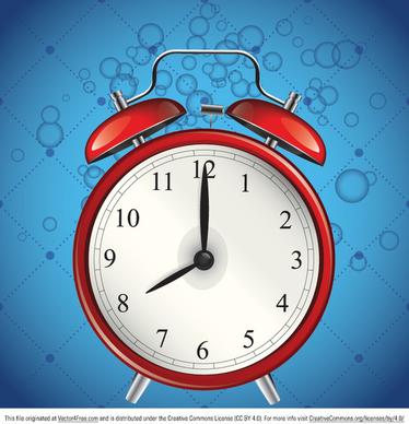 free alarm clock vector