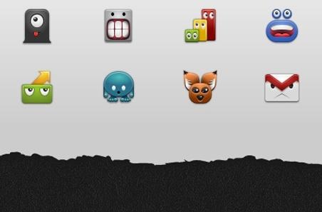 Free Android 2.x Monster Icons icons pack
