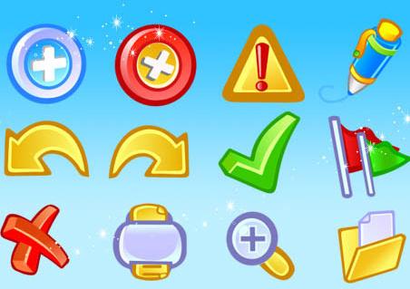 free application basic icons pack