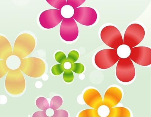 free colorful flower