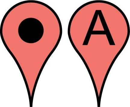 Free Google Maps Pointer Icon